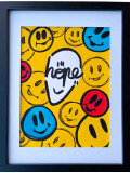 Mr Hope, Smile, peinture - Galerie de vente et d’achat d’art contemporain en ligne Artalistic
