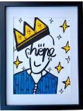 Mr Hope, Un air de petit prince, peinture - Galerie de vente et d’achat d’art contemporain en ligne Artalistic