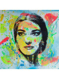 PyB, Maria Callas, peinture - Galerie de vente et d’achat d’art contemporain en ligne Artalistic