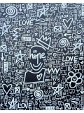 mr Hope, King Mr Hope, peinture - Galerie de vente et d’achat d’art contemporain en ligne Artalistic