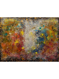 Céline Marin, Feu d'artifice, peinture - Galerie de vente et d’achat d’art contemporain en ligne Artalistic