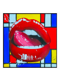 Julie Galiay, Mondrian désir, peinture - Galerie de vente et d’achat d’art contemporain en ligne Artalistic