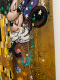 Skayzoo, Le baiser Klimt Disney, peinture - Galerie de vente et d’achat d’art contemporain en ligne Artalistic