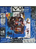 Spaco, 110M skull Basquiat, peinture - Galerie de vente et d’achat d’art contemporain en ligne Artalistic