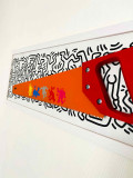 Andrea Van der Hoeven, saw Keith Haring, peinture - Galerie de vente et d’achat d’art contemporain en ligne Artalistic