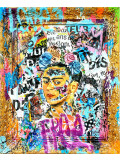 Lasveguix, Destroyed Frida, peinture - Galerie de vente et d’achat d’art contemporain en ligne Artalistic