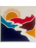 Julie Rosier, Sunrise, peinture - Galerie de vente et d’achat d’art contemporain en ligne Artalistic