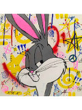 B.Lyne, Bugs bunny, peinture - Galerie de vente et d’achat d’art contemporain en ligne Artalistic