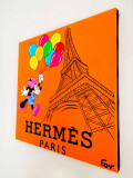 Fov, Minnie Balloons, peinture - Galerie de vente et d’achat d’art contemporain en ligne Artalistic