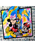 Luca Cartoonist, You color my life, peinture - Galerie de vente et d’achat d’art contemporain en ligne Artalistic