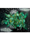 De l'âme à la toile, fleur de jade, peinture - Galerie de vente et d’achat d’art contemporain en ligne Artalistic