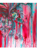 Carmin Cuivré, Mon mental ce tyran, peinture - Galerie de vente et d’achat d’art contemporain en ligne Artalistic