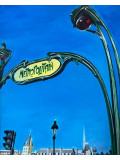Christian Aprile, Saint-Michel, peinture - Galerie de vente et d’achat d’art contemporain en ligne Artalistic