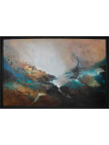 Gil Hanrion, Abstraction 11, peinture - Galerie de vente et d’achat d’art contemporain en ligne Artalistic