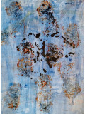 Elise Grosjean, Blue Mist 1/2, peinture - Galerie de vente et d’achat d’art contemporain en ligne Artalistic