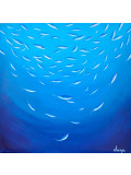 Dany Soyer, Les sardines, peinture - Galerie de vente et d’achat d’art contemporain en ligne Artalistic