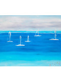 Bridg', Ocean, peinture - Galerie de vente et d’achat d’art contemporain en ligne Artalistic