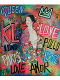 Spaco, Klimt girl, peinture - Galerie de vente et d’achat d’art contemporain en ligne Artalistic
