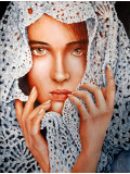 Bruno Feitussi, Entre 2 mailles, peinture - Galerie de vente et d’achat d’art contemporain en ligne Artalistic