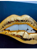 Sagrasse, Wall lips mmmh, peinture - Galerie de vente et d’achat d’art contemporain en ligne Artalistic