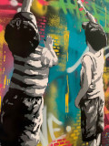 Asko, Graff Kids, peinture - Galerie de vente et d’achat d’art contemporain en ligne Artalistic
