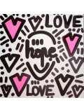 Mr Hope, Love Pink, peinture - Galerie de vente et d’achat d’art contemporain en ligne Artalistic