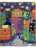 Hico, welcome to Metropolis, peinture - Galerie de vente et d’achat d’art contemporain en ligne Artalistic