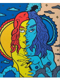 Jason Blak, Coucher de soleil, peinture - Galerie de vente et d’achat d’art contemporain en ligne Artalistic