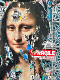 Lasveguix, Urban Mona Lisa, peinture - Galerie de vente et d’achat d’art contemporain en ligne Artalistic