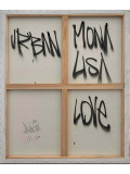 Lasveguix, Urban Mona Lisa, peinture - Galerie de vente et d’achat d’art contemporain en ligne Artalistic