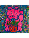 Monna.Art, Lucky lover, peinture - Galerie de vente et d’achat d’art contemporain en ligne Artalistic