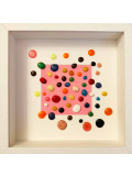 Rose, Drop on pink, peinture - Galerie de vente et d’achat d’art contemporain en ligne Artalistic