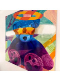Yannick Aaron, Teddy, peinture - Galerie de vente et d’achat d’art contemporain en ligne Artalistic