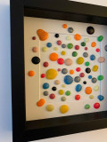 Rose, color blobs, peinture - Galerie de vente et d’achat d’art contemporain en ligne Artalistic