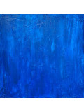 Bridg', monochrome en bleu, peinture - Galerie de vente et d’achat d’art contemporain en ligne Artalistic