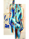 Stéphanie Caillet, l'âme, peinture - Galerie de vente et d’achat d’art contemporain en ligne Artalistic