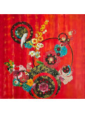 Marie-Laure Hamard, Setsubun, peinture - Galerie de vente et d’achat d’art contemporain en ligne Artalistic