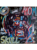 Spaco, 110M Basquiat, peinture - Galerie de vente et d’achat d’art contemporain en ligne Artalistic