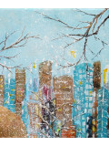 Anne Robin, Petite neige, peinture - Galerie de vente et d’achat d’art contemporain en ligne Artalistic