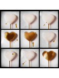Galith Sultan, Lollipops White & Gold, photo - Galerie de vente et d’achat d’art contemporain en ligne Artalistic