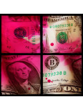 Galtih Sultan, dollar details pink, photo - Galerie de vente et d’achat d’art contemporain en ligne Artalistic