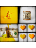 Galith Sultan, Work against war yellow, photo - Galerie de vente et d’achat d’art contemporain en ligne Artalistic