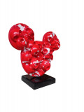 VL, Mickey skull, sculpture - Galerie de vente et d’achat d’art contemporain en ligne Artalistic