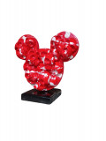 VL, Mickey skull, sculpture - Galerie de vente et d’achat d’art contemporain en ligne Artalistic