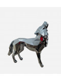 Richard Orlinski, Wolf, sculpture - Galerie de vente et d’achat d’art contemporain en ligne Artalistic