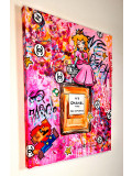 PVettese, PoPeach Mario X Chanel, peinture - Galerie de vente et d’achat d’art contemporain en ligne Artalistic