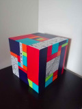 Carole Carpier, The cube, sculpture - Galerie de vente et d’achat d’art contemporain en ligne Artalistic
