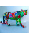 Priscilla Vettese, Fun fun panther, sculpture - Galerie de vente et d’achat d’art contemporain en ligne Artalistic