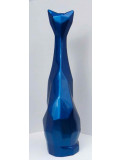 Christian Choquet, Grand chat bleu, sculpture - Galerie de vente et d’achat d’art contemporain en ligne Artalistic