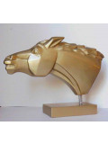 Christian Choquet, tête de cheval, sculpture - Galerie de vente et d’achat d’art contemporain en ligne Artalistic